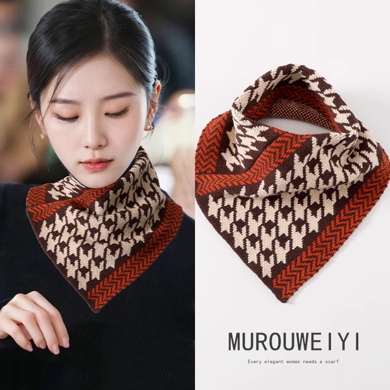 冬季防风围脖围巾女护颈防寒脖套