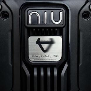 小牛电动车NXT车贴不锈钢铭牌配件装饰贴ub/u2改装车标车头点缀