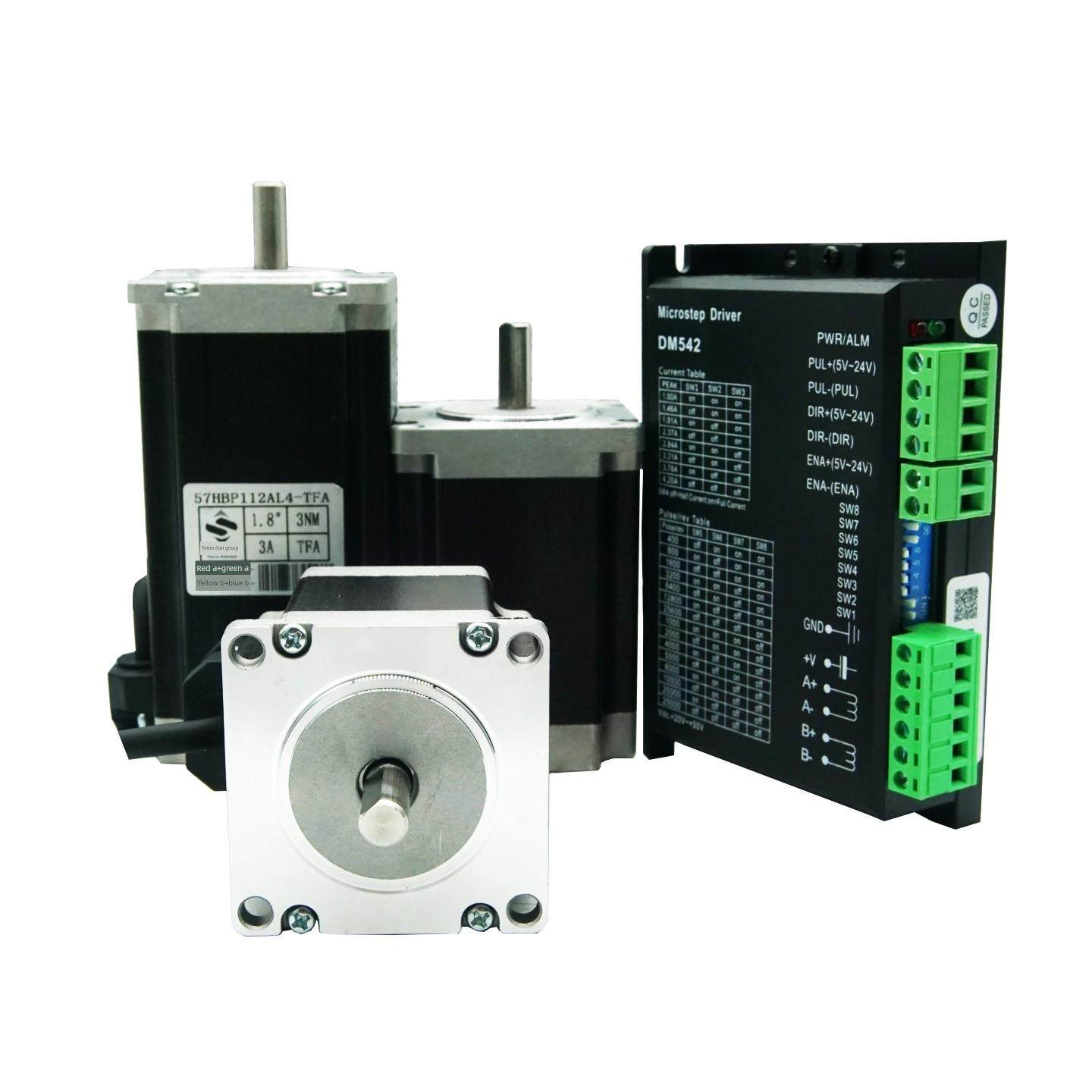 两相57步进电机套装/1.2Nm/2Nm/2.4Nm/采用Dm542驱动时代超级集团