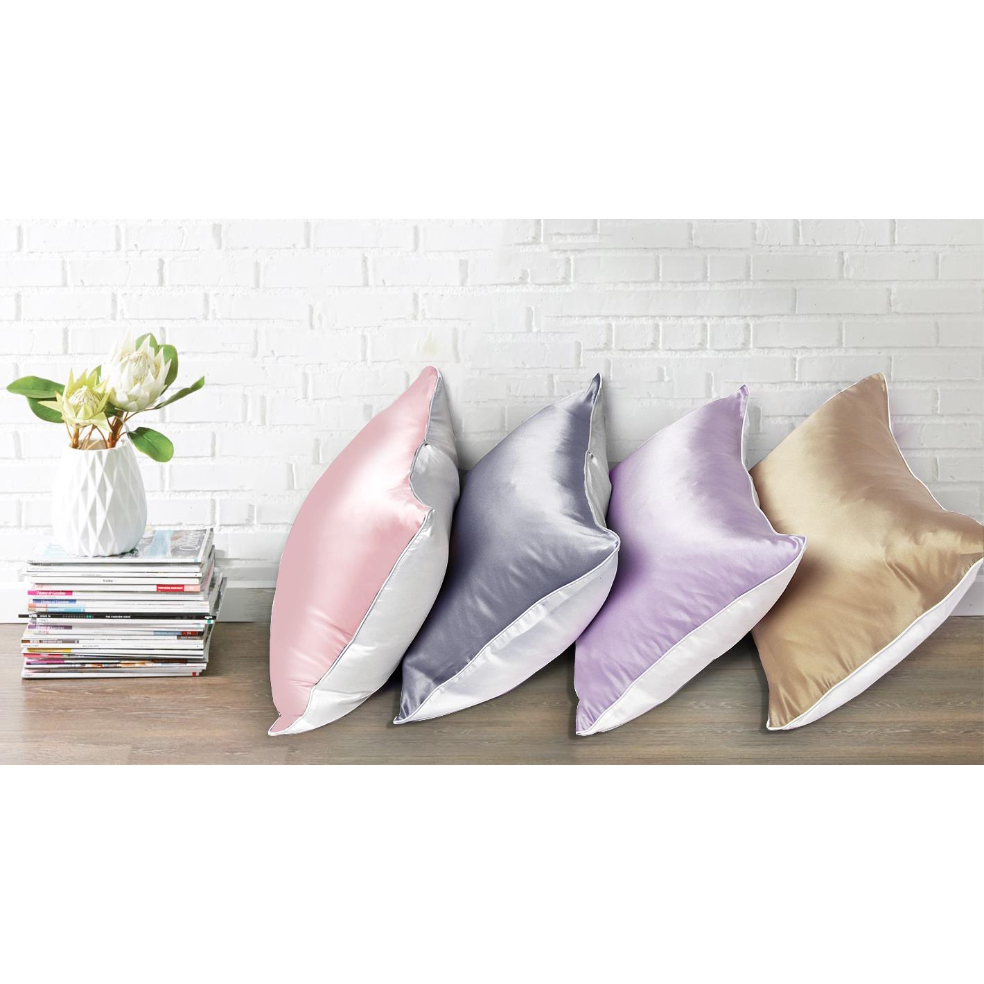 30姆米真丝枕套桑蚕丝绸养颜护发冰丝枕头套单面单人枕芯内胆套