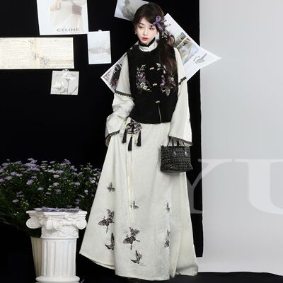 庄生晓梦新中式显瘦汉服套装