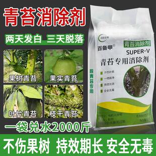 青苔消除净柑橘地面果树茶树专用药清除藻类苔藓清园一次净通用型