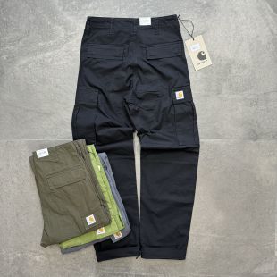 长裤 现货Caarhartt pants卡哈特多口袋工装 cargo WIP regular