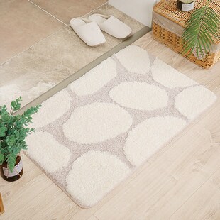 半圆形卫生间厕所浴室门口地垫地毯门垫脚垫吸水防滑卧室进门垫子