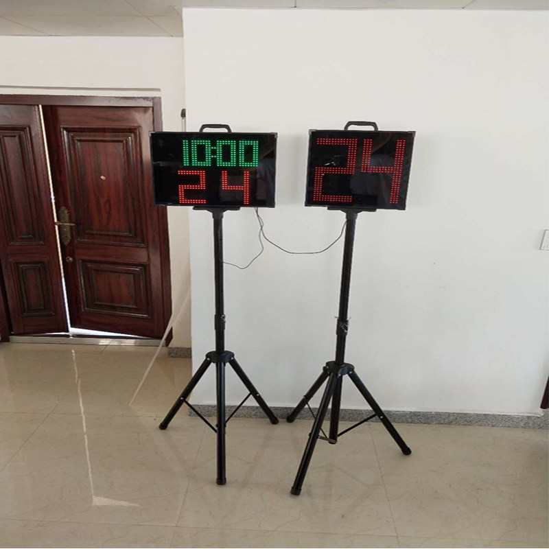 篮球比赛电子记分牌24秒计时器计分器计分牌无线羽毛球足球便携