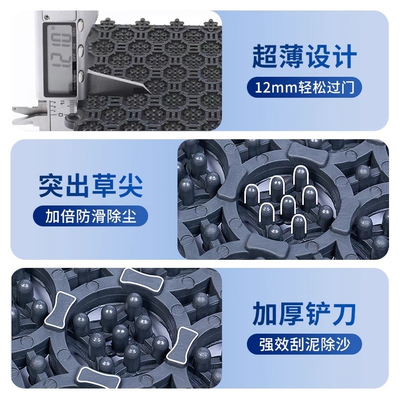 户外镂空室外防水防滑隔水组装地垫入户门口酒店除尘商用门垫脚垫