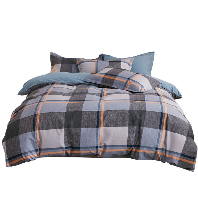 秋冬加厚磨毛全棉被罩180x200x230纯棉被套加大250x230x229可定制