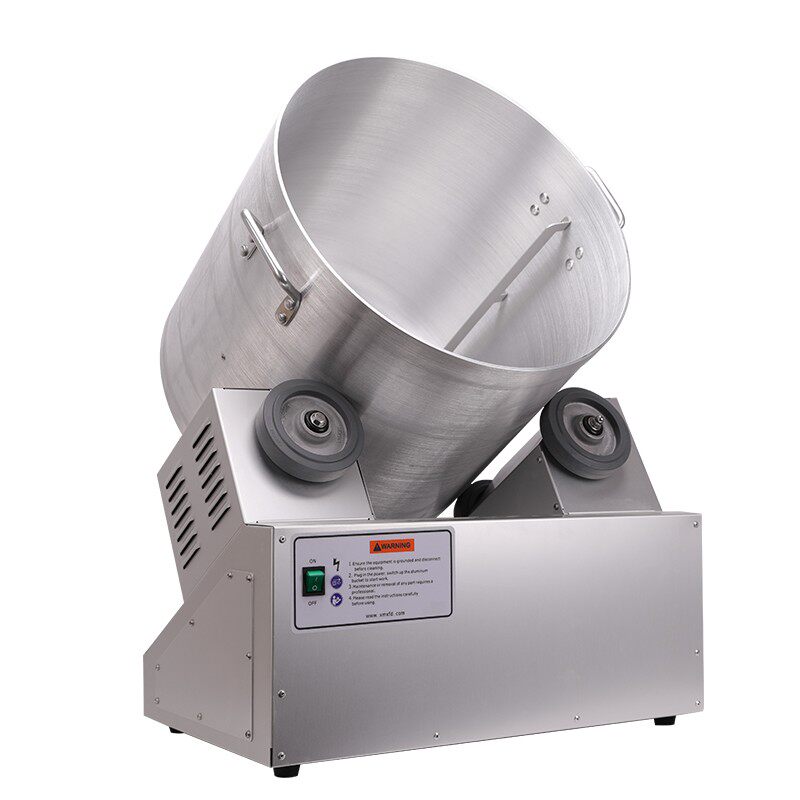 美式球形商用爆米花机器全自动蝶形玉米粒外撒粉搅拌机电动裹粉机