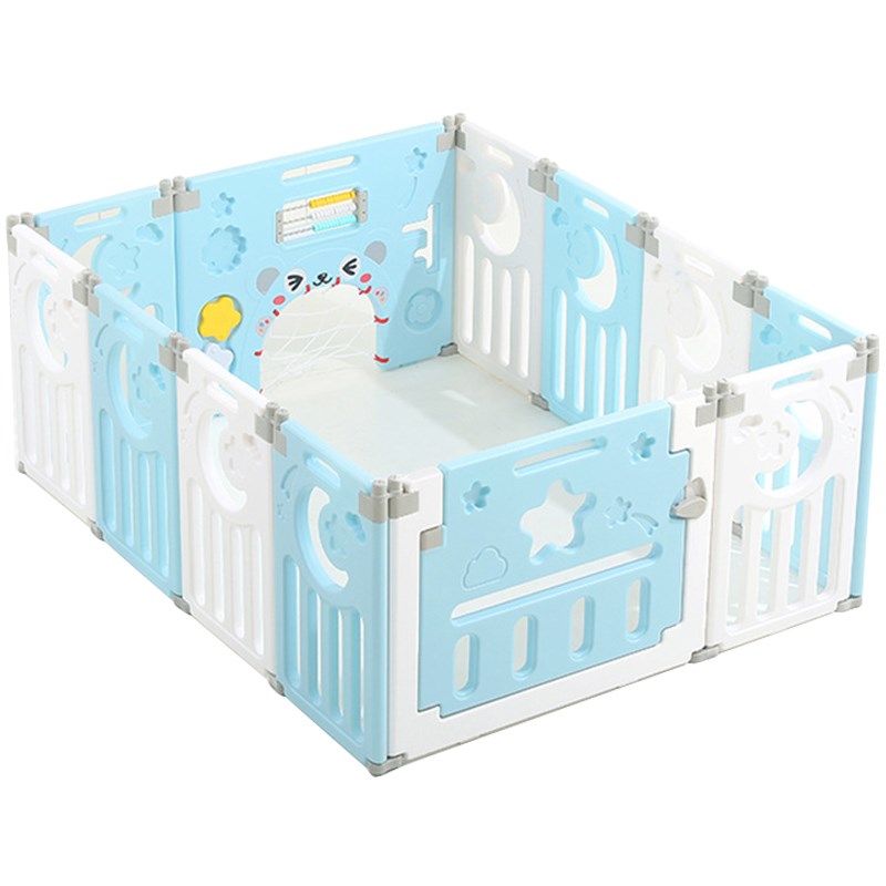 宝宝折叠围栏小户型地面榻榻米沙发婴儿防护栏防摔便携式客厅玩耍