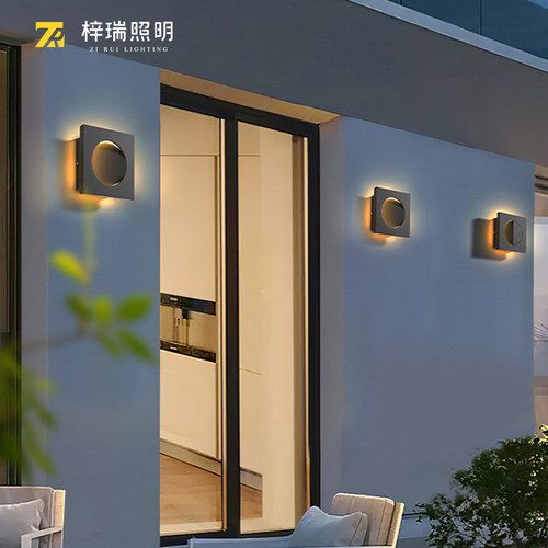 户外壁灯防水别墅庭院灯室外阳台露台壁灯楼梯室外灯花园壁灯墙灯