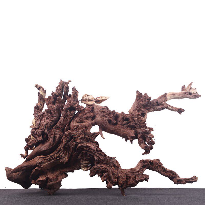 鱼缸水沉木造景珊瑚天然枯木树根根雕摆件南美草缸溪流水陆雨林缸