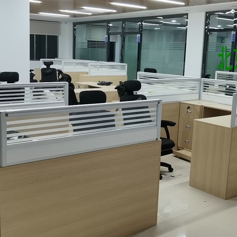 新款办公桌桌面屏风挡板办公桌挡板隔板书桌隔板桌子玻璃挡板定制
