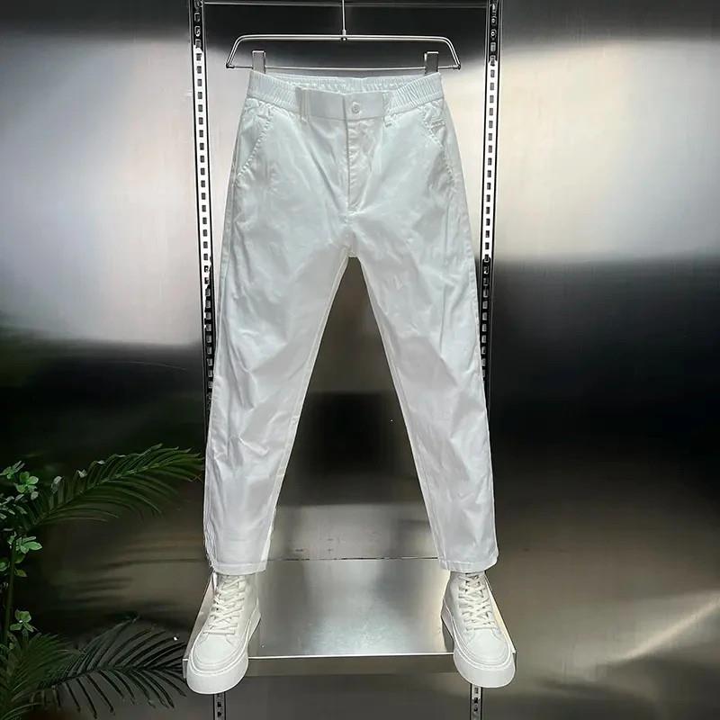 绅度轩服饰男士休闲I裤秋冬新简约时尚弹力修身显瘦商务百搭九分