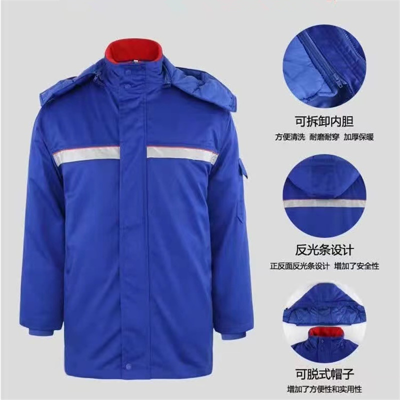 防静电工作服冬装棉衣棉