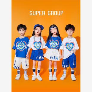 幼儿园六一舞蹈合唱表演服儿童啦啦队服装小学生运动会入场演出服