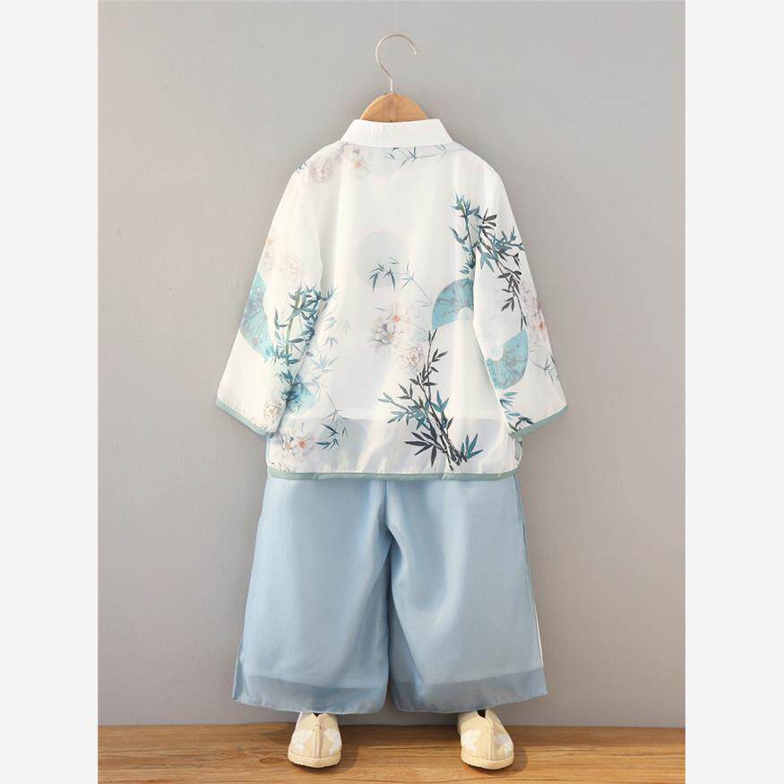 儿童古风中秋汉服套装秋
