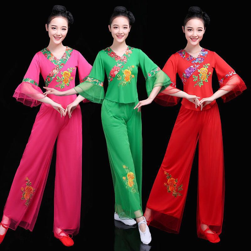 广场舞服装女夏装裙子新