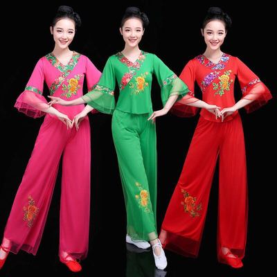 广场舞服装女夏装裙子新