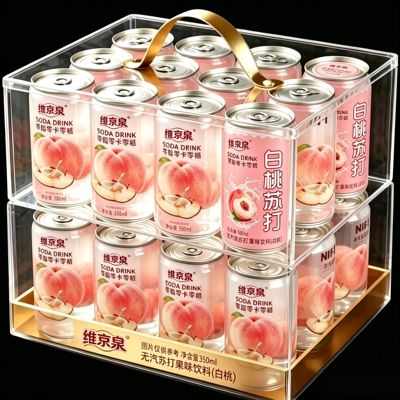 无气苏打水24瓶*350ml整箱0脂0卡无糖特惠装弱碱性饮料非矿泉苏打