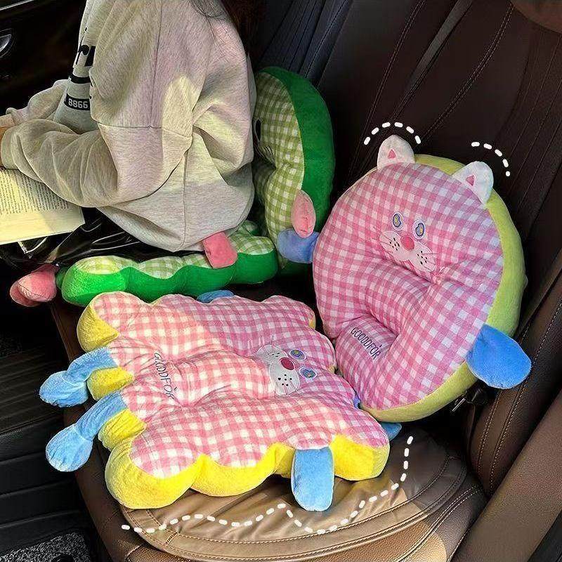 趣味可爱护腰学生坐垫教室专用防屁股痛办公室久坐靠座椅垫子TJ