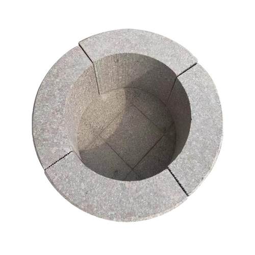 花岗岩树围石公园树坑石花坛树池石园林绿化大理石树穴石路侧石