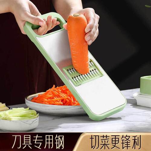 304不锈钢刨丝器特厚多功能切菜神器不锈钢擦丝器商用大蒜切片器