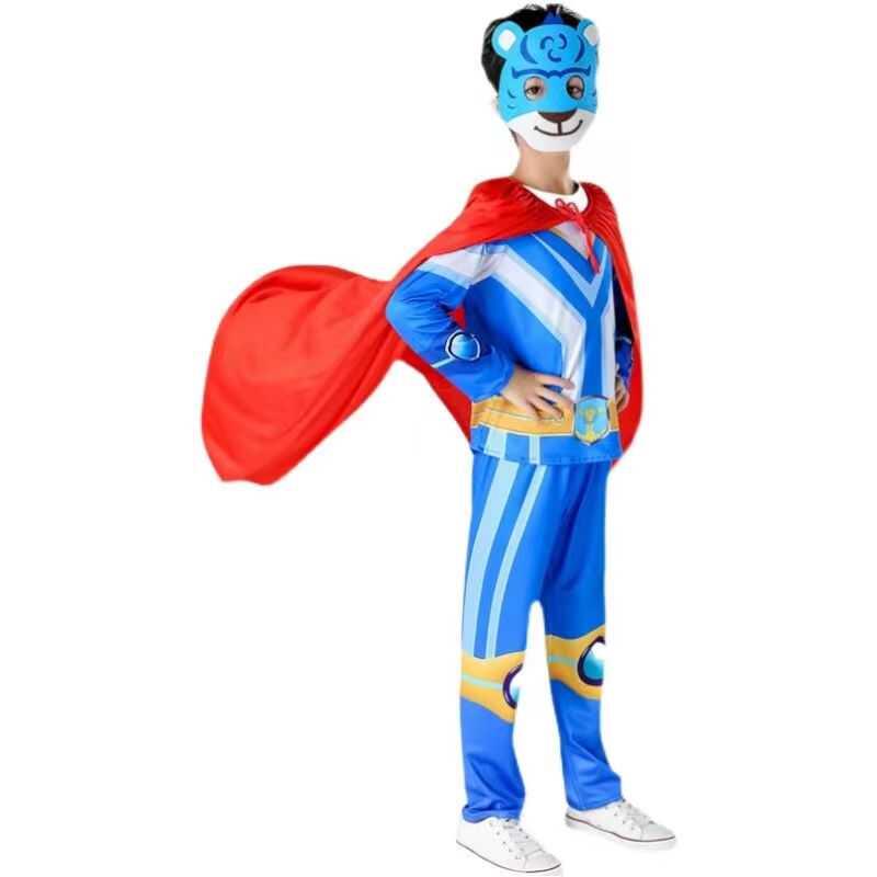 万圣节风暴闪电彩虹宇宙护卫队衣服铠甲勇士服装儿童演出服套装