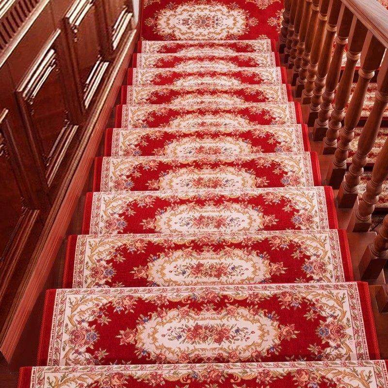 欧式楼梯脚垫无胶自粘家用实木螺旋楼梯脚垫全防滑地毯可定制,居家布艺,楼梯垫,淘宝优惠券,粉丝福利购,淘宝优惠卷