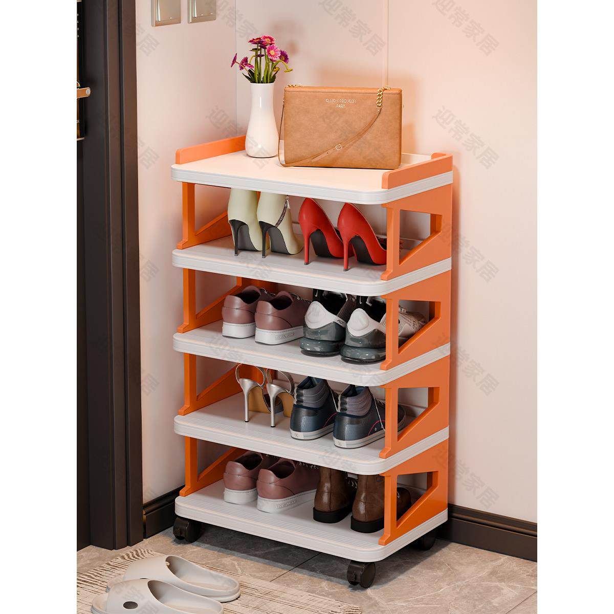 鞋架家用分层简易门入口卧室多层储物架宿舍室内塑料储物鞋柜,住宅家具,鞋架,淘宝优惠券,粉丝福利购,淘宝优惠卷