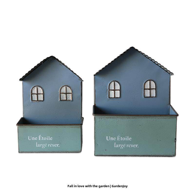 爱上花园园艺杂货锻铁花盆装饰品花盆小房子阳台窗户形状花盒,鲜花速递/花卉仿真/绿植园艺,花盆,淘宝优惠券,粉丝福利购,淘宝优惠卷