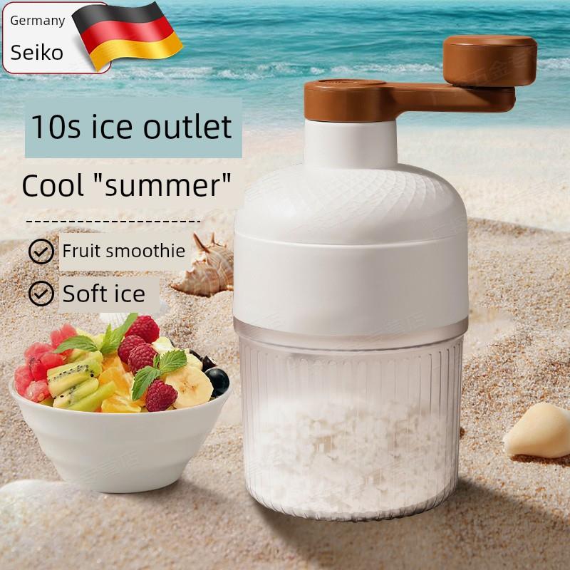 刨冰机冰沙机手动家用小型碎冰机连续制冰机手摇冰沙机摊位神器