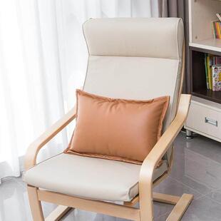 虎啸木框波昂摇椅垫躺椅可用垫子休闲 垫靠背一体四季通用可定制