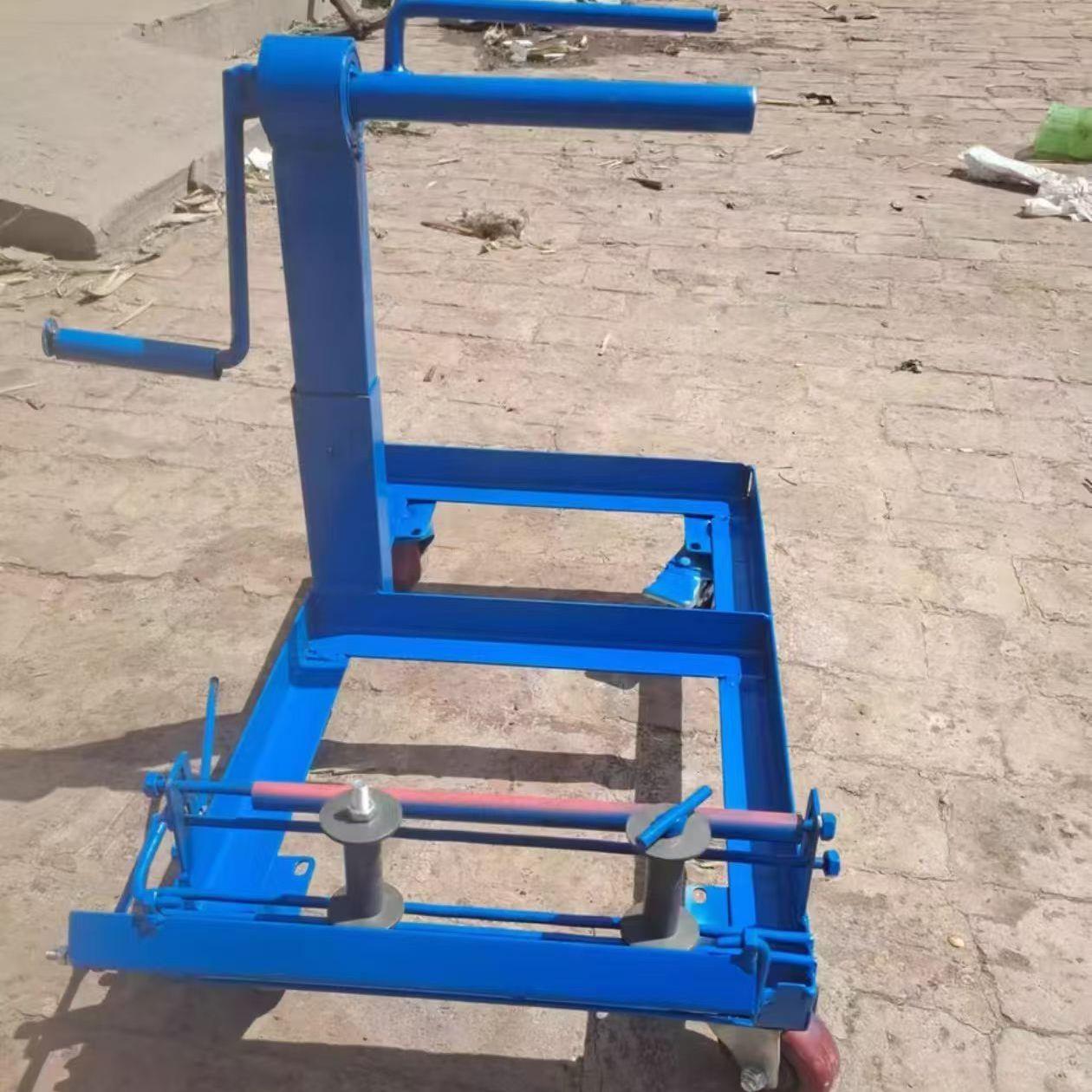 新款农用水带收卷器卷管机卷盘器卷管器浇地水带消防带收卷器新