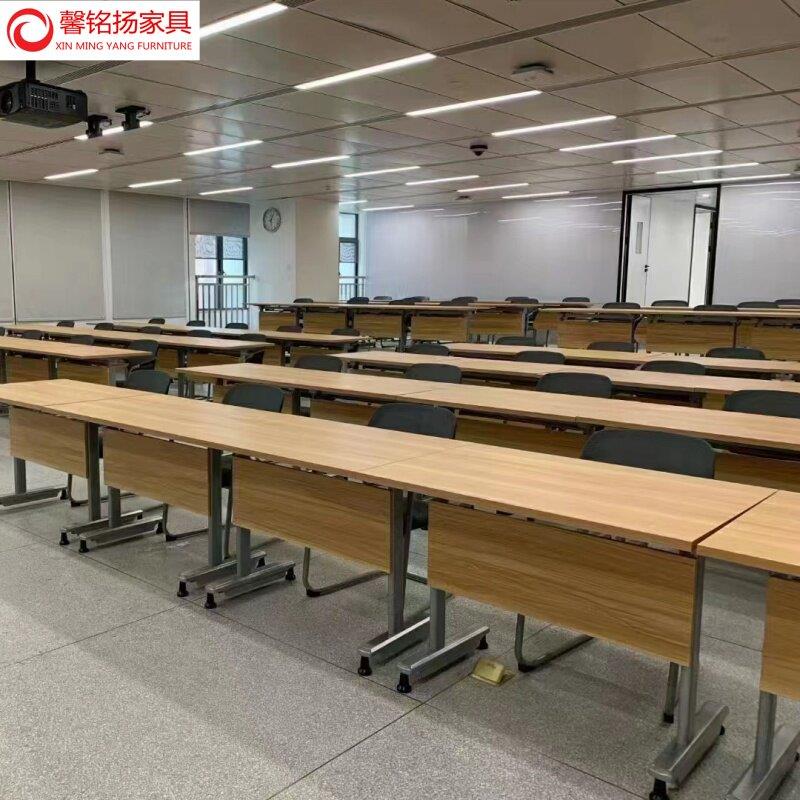 公司折叠会议桌可移动组合培训桌长条折叠办公桌双人多功能教学桌