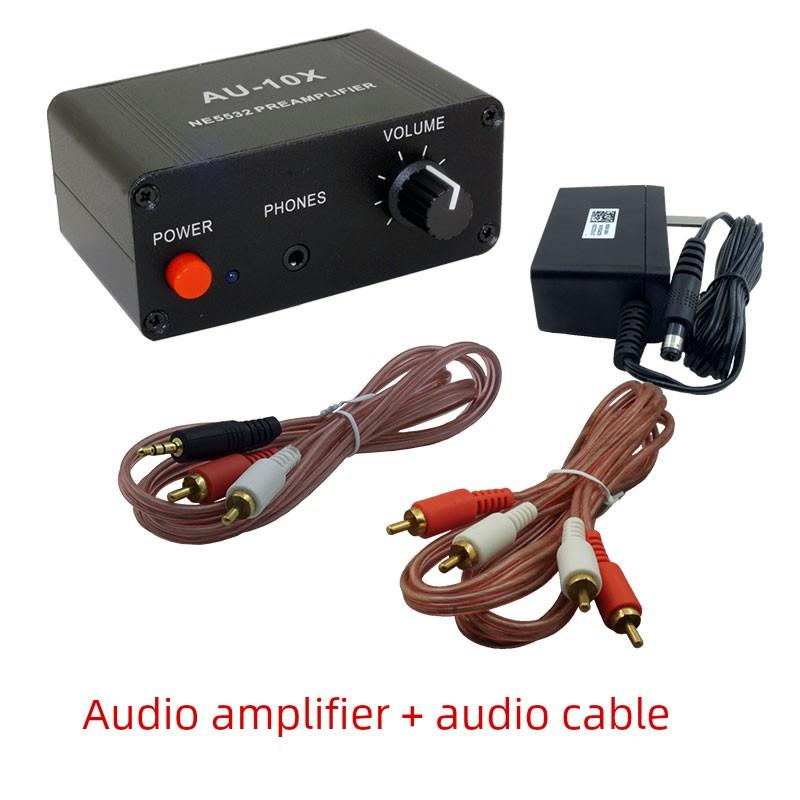立体声双声道音频前置放大器播放器音量音源声音前级放大增益提升