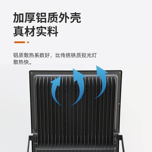 新款片款透镜款L投ED光灯5大功率0W/TANT-JG10贴0W/150W/200W户外