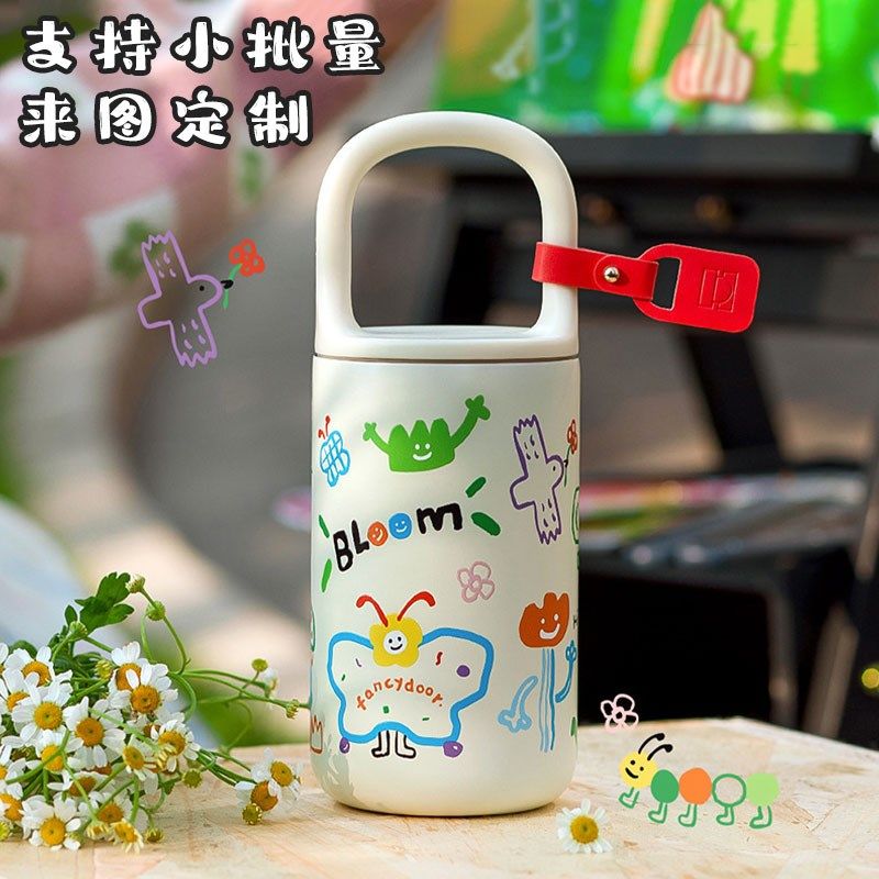 来图定制316咖啡杯随手杯水杯子订制保温杯印图印logo公司礼品杯