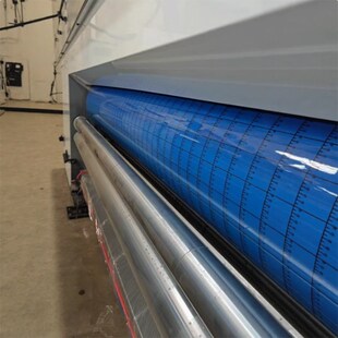 刻度线印刷机衬垫蓝色画线印刷衬垫水墨印刷机滚筒衬垫