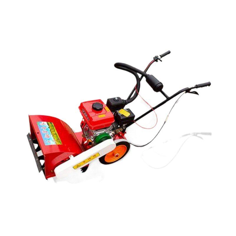 锄草松土机手推式开荒犁地开沟机汽油除草机果园打草机