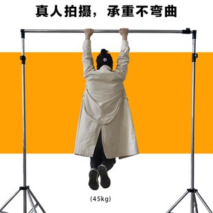 新款婚庆背景布幔支架伸缩杆婚礼场景布置牛奶丝装饰可伸缩升降架