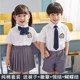 装 学院英伦风业照服夏季 儿童班服小学毕生校服 幼儿园园服夏装 新款