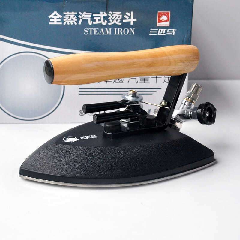 三匹马TH-B2工业用全蒸汽式熨斗 蒸汽式烫斗 服装厂用大烫