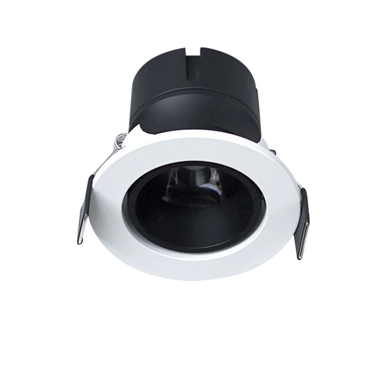 嵌入式小角度led深防眩小射灯1W3W5W开孔6公分cm55mm聚光束角3度