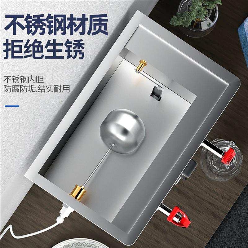 上烨电热开水器商用全自动开水机工地烧水器饭店车间饮水机大容量