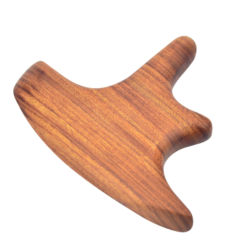 点穴锥木质三角雀刮痧板足疗按摩器拨筋棒专业足底穴位按摩工具