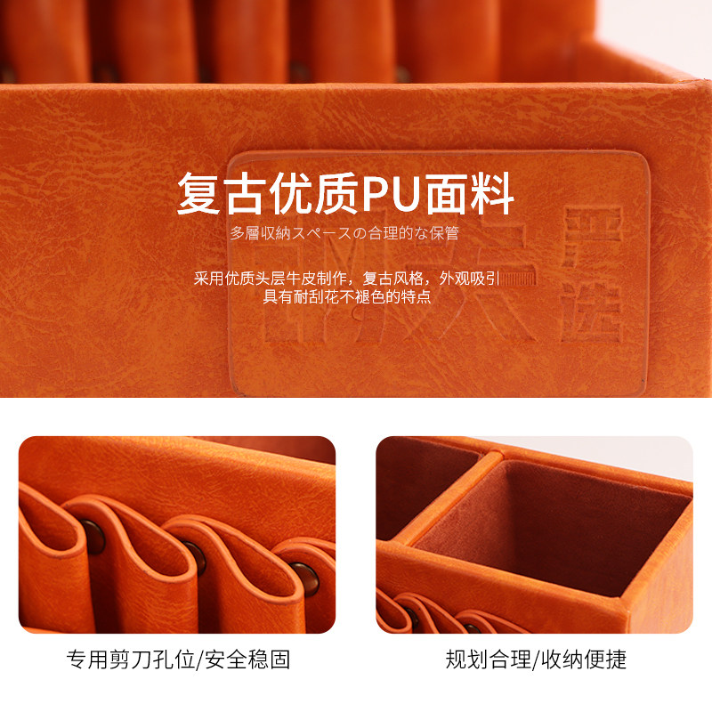 索莱斯美发工具箱发型师专用箱子电推剪包吹风机剪刀收纳盒理发店