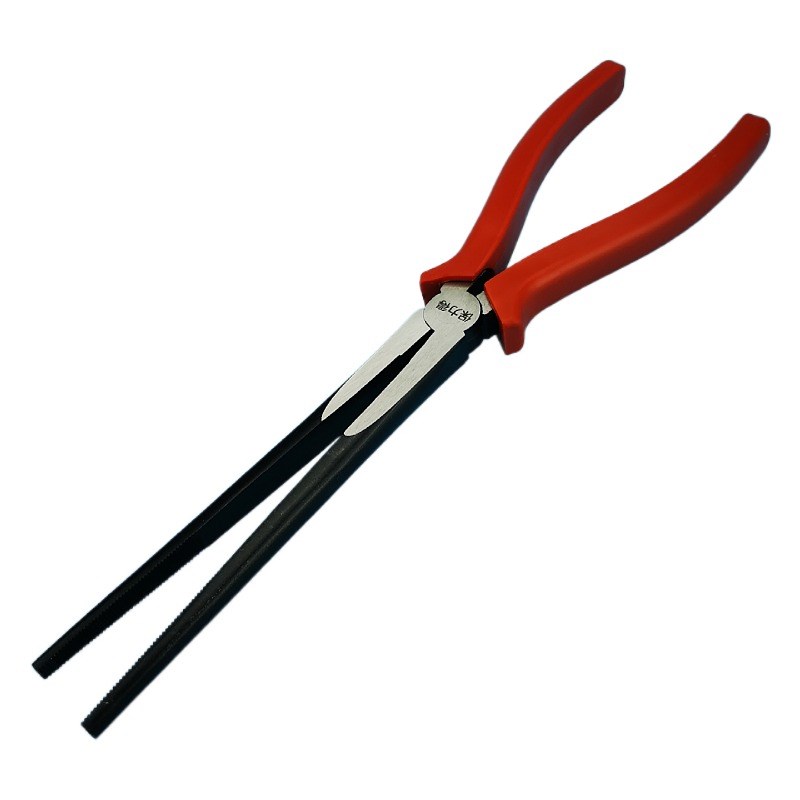 保力得10寸加长尖嘴钳超长尖咀钳尖口钳长嘴钳子夹持钳广告工具钳