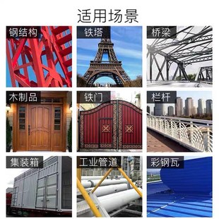 晨阳工业水性漆钢结构快干漆机械设备模板防锈防腐栏杆镀锌管水漆