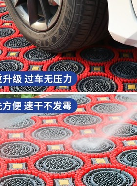 商用大门口迎宾地垫室外除尘地毯入户门垫子门店户外台阶防滑脚垫