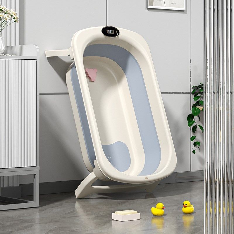 婴儿浴盆可折叠宝宝洗澡盆小孩家用可坐躺沐浴桶新生幼儿用品,婴童用品,浴盆/浴桶,淘宝优惠券,粉丝福利购,淘宝优惠卷